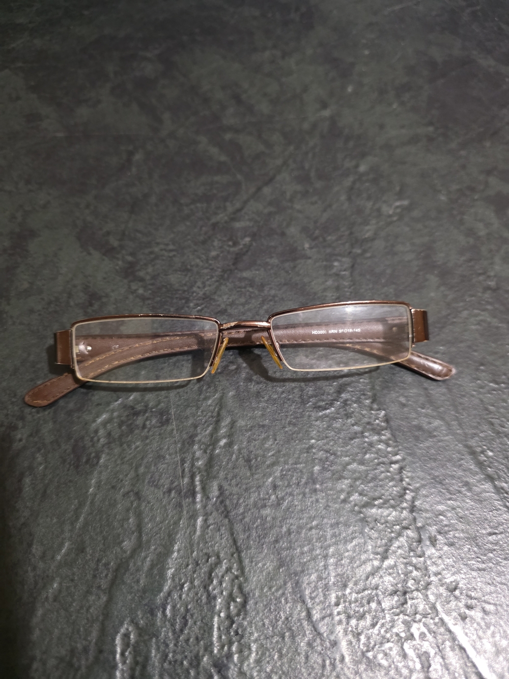 Harley-Davidson Men's Eyeglasses Frame HD3000 BRN Brown Rectangular 50-18-140